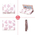 Sunwel Fashion Girls Cute Cow Print Wallet Small Tri-folded Wallet Cash Pocket Card Holder ID Window Purse for Women...
