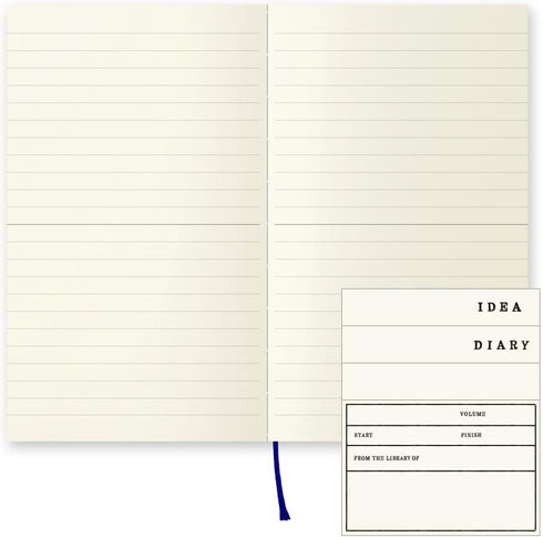 Midori 15291006 Notebook, MD Notebook, New Book, Horizontal Rule, Notebook Cover...