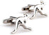 Kangaroo Australia Australian Pair Cufflinks in a Presentation Gift Box & Polishing Cloth...