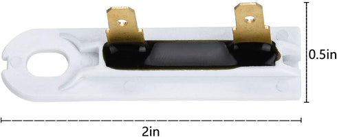 HXMLS 3392519 Dryer Thermal Fuse (3 Pack) Replacement for Whirlpool WP3392519 Replaces Part # AP6008325 3388651 694511