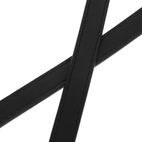 SUPVOX 2pcs 24 Leather Purses Straps Leather Bag Handles Replacement Purse Straps Handbag Bag Wallet Straps (Black)...