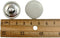 HongRun10PC Leather Covered Buttons with Shank Sew On for Leather Clother Dress Coat Jeans Sofa Decoration Carfts, 1 Inch, White...