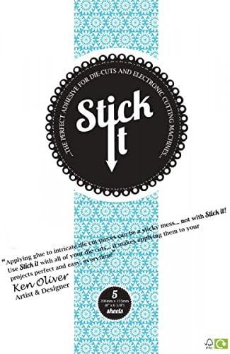 Stick It Die-Cut Adhesive (5 Sheet Pack - 8" X 6")...