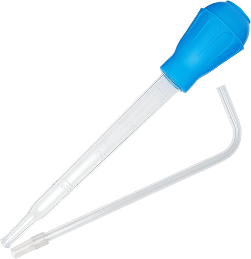 Aquarium Coral Feeder Fish Feeder Waste Clean Tool Manual Cleaner Water Changer Fish Tank Cleaning Tool Siphon Dropper Waste Remover Aquatic Botto...