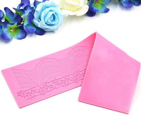 Cake Lace Mold, Lace Fondant Molds Silicone Lace Molds for Cake Decorating, cupcake top decoration...