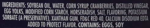 Dietz & Watson, Deli Compliments, Cranberry Horseradish Sauce, 9oz Bottle (Pack of 2)...