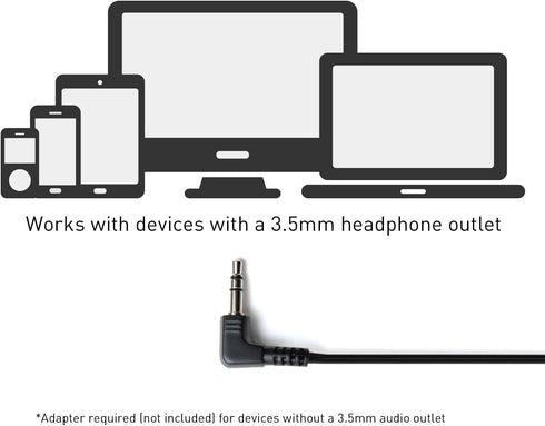 Panasonic Headphones, On-Ear Lightweight Earphones with Microphone and XBS for Extra Bass and Clear, Natural Sound, 3.5mm Jack for Phones and Lapt...