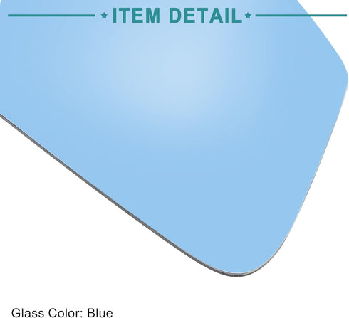 ACROPIX Car Passenger Right Side Mirror Rearview Mirror Glass Heated with Backing Plate for Mercedes-Benz C300 2010-2013...