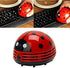 Ladybug Cartoon Mini Vacuum Cleaner Dust Sweeper Cordless Corner Desktop Vacuum Cleaner Mini Cute Home Office...