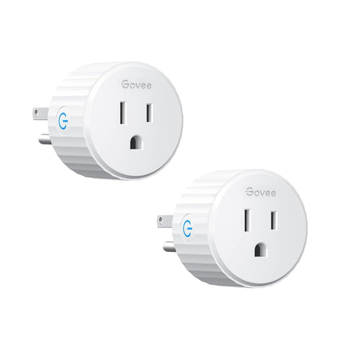 Govee Smart Plug, WiFi Plugs Work with Alexa & Google Assistant, Smart Outlet with Timer & Group Controller, WiFi Outlet for Home, No Hub Required...