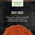 Frontier Co-op Organic Ground Paprika 7.16 oz Stand Up Resealable Bag - Paprika Powder Seasoning - Restaurant Supply...