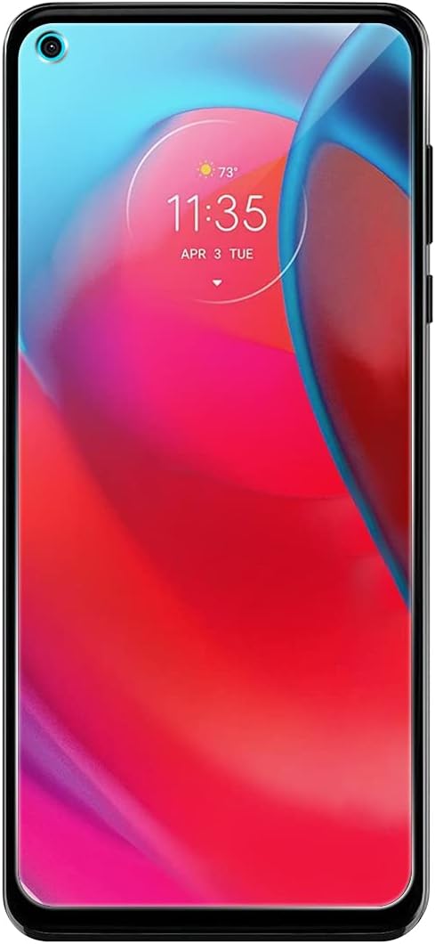 3 Pack Screen Protector for Moto G Stylus 5G XT2131 XT2131DL XT2131-1 XT2131-3 XT2131-4,Anti-Scratch H9 Hardness Full Coverage Tempered Glass Prot...