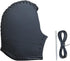 Black Leather Gear Shift Knob Cover for Nissan 370Z Fusion Gear Shift Cover/Accessories for Nissan (Black)...