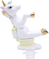Unicorn Sitting on a Toilet Tape Dispenser, Unique Desk Accessory, Funny Office Supplies, 5.25 Inches...