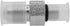 (4-PACK) 6400-04-02-O Hydraulic Hose Adapter Fitting 1/4" Male JIC 37° Flare (7/16"-20UNF) × 1/8" Male O-Ring Boss (5/16"-24UNF) SAE Straight Pipe...