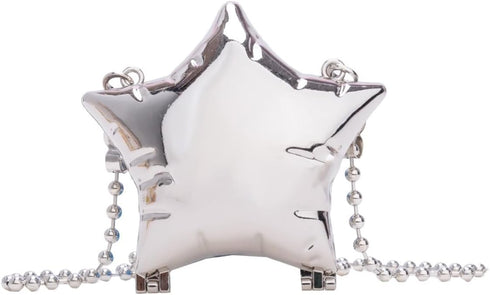 Acrylic Clutch Purse for Women Novelty Star Shaped Handbags Unique Purse for Party Cocktail Shoulder Bag...