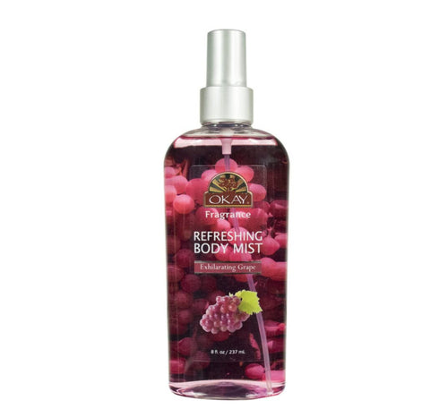 OKAY EXHILARATING GRAPE REFRESHING BODY MIST 8oz / 237ml...