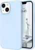 Telaso Compatible with iPhone 13 Case, Liquid Silicone Soft Gel Rubber iPhone 13 Phone Case Slim Fit Cover with Microfiber Lining Shockproof Prote...