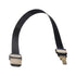 xiwai CYFPV HDMI Male to Micro HDMI Male Extension FPC Flat Cable 1080P for FPV HDTV Multicopter Aerial Photography (0.8m)...