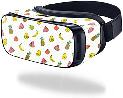 MightySkins Skin Compatible with Samsung Gear VR (Original) wrap Cover Sticker Skins Fruit Friends......