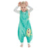 MICHLEY Toddler Sleeping Sack with Feet Newborn Infant Sleeveless Sleeping Bag 2-way Zipper Baby Wearable Blanket for Walkers,Green Octopus,5-6T...