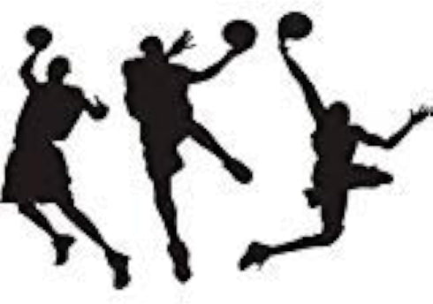 ANBER Slam Dunk Silhouette Wall Decal Removable Basketball Player Sticker for Kids Bedroom Living Room Playroom DIY Sport Wall Decal Art, 31.5" H ...