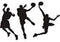 ANBER Slam Dunk Silhouette Wall Decal Removable Basketball Player Sticker for Kids Bedroom Living Room Playroom DIY Sport Wall Decal Art, 31.5" H ...