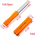 Diamond Knife sharpener Pocket Sharpening Stone #400/600 Double Sides Folding Portable Orange - 1pcs...