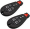 DRIVESTAR 2PACK Keyless Remote Car Key Fob 2008 - 2016 for Dodge Grand Caravan 2008 - 2016 for Chrysler Town and Country Replace# M3N5WY7 M3N5WY78...