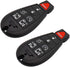DRIVESTAR 2PACK Keyless Remote Car Key Fob 2008 - 2016 for Dodge Grand Caravan 2008 - 2016 for Chrysler Town and Country Replace# M3N5WY7 M3N5WY78...