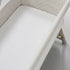 American Baby Company 15" x 33" Fitted Bassinet Sheet, 100% Natural Cotton Jersey Knit, White, Soft Breathable, for Boys and Girls, Pack of 2...