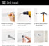 BESy Paper Towel Holder Wall Mounted for Kitchen 13 Inch, Bathroom Tissue Roll Hanger with Mobile Phone Storage Shelf,Space Aluminum, Wall Mount w...