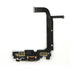 USB Dock Charging Port Flex Cable PCB Board Module Replacement Compatible with Apple iPhone 13 Pro Max (Black)...