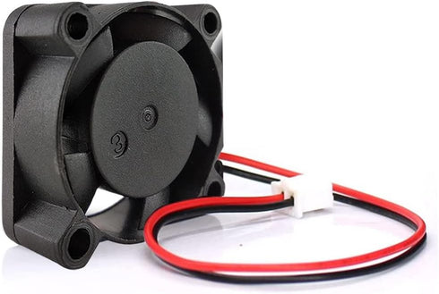 Zittop 2 Pieces BXR 25mm X 25 X 10 Brushless Cooling Fan Small Micro Flow CFM 12v C11...