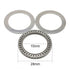 FEIYING Roller Bearing Washer,Thrust Needle Roller Bearings with Washers,Durable Alloy Steel Industrial Bearing Automotive, Marine, Aviation(AXK15...