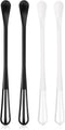4Pcs Multifunctional Mini Whisk, Egg Whisk Small Whisks for Cooking Tiny Whisk for Whisking, Beating, Blending Ingredients, Mixing Sauces...