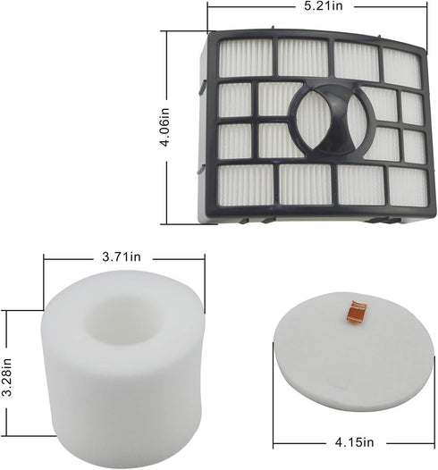 Dttery NV752 AZ1002 Replacement Filter for Shark Rotator APEX DuoClean Powered Lift-Away Vacuum AZ1000 AZ1002 AX950 AX951 AX952 NV650 NV651 NV652 ...