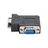 chenyang Vertical Flat Left Angled 90 Degree VGA SVGA Male to Female Extension Adapter Black...