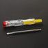 Fielect 2pcs Tester Screwdriver, Circuit Tester Pen Electric Contact Voltage Tester Dual Head Slot Phillips Screwdriver Detector 100-500V...