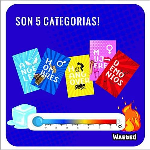 Wasted - The Party Game by Happy Ending Games - Gaming Cards - Board Game of Dares (English Version)...