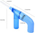 Mini Vacuum Cleaner, Handheld Mini Vacuum Cleaner Portable Cordless Dust Collector for Home Office Car Cleaning, Powered by 4 x AA Battery(Blue)...
