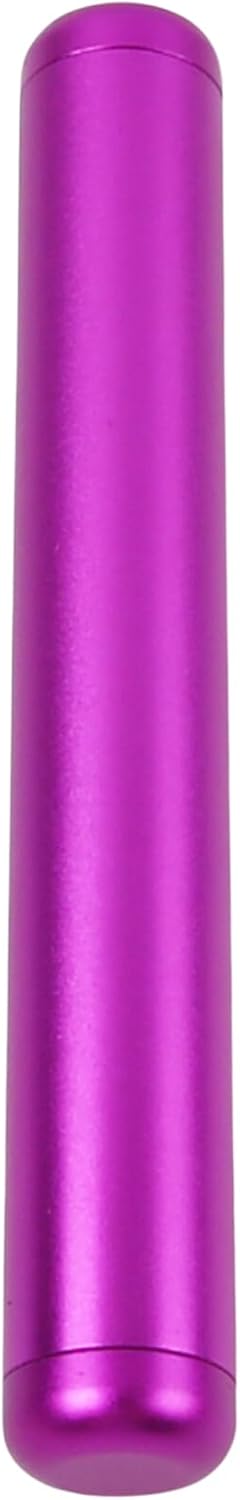 6Pack Aluminum Alloy Container,4.33 x 0.55 x 0.55 Inches Metal Waterproof Storage,Pocket Holder Case for Traveling...