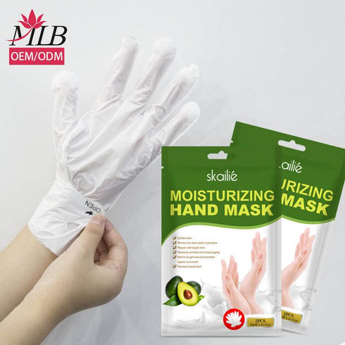 Moisturizing Hand Mask Gloves -Glycerin + Avacado Extract for Deep Moisturizing (Gloves 3pk), Beauty Gifts | Skincare Gifts | Skincare Party Favor...
