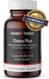 Osteo Plus Supplement, 300 mg Calcium and 250mg Bonolive Olive Leaf Extract, Plus K2 and D3, Supports Bone and Joint Health, Non-GMO, Vegan, 60 Ve...