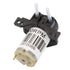 Peristaltic Pump,Dosing Pump DC 6V DIY Peristaltic Liquid Pump Miniature Silent Peristaltic Pump Self-Priming Pump(No plug-6V Right angle black)...