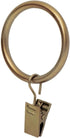 Ivilon Drapery Curtain Clip Rings - Clips Ring for Panels 1.7", Set of 14 Warm Gold...