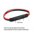 5 Pack 12 Gauge 2 Pin Quick Disconnect Polarized Wire Harness SAE Connector Bullet Lead Cable for Motorcycle Boat Car Tractor - 12in Red and Black...
