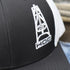 HOOEY Oil Gear (HOG) Adjustable Snapback Mesh Trucker Back Hat...