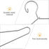 HEALLILY 20 Pcs Doll Clothes Hangers Dollhouse Miniature Wire Hangers, Metal Hangers for Doll Dress Necklaces (6.5CM Silver)...