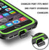 ImpactStrong iPhone 7/8 Case, Ultra Protective Case with Built-in Clear Screen Protector Full Body Cover for iPhone 7 2016 /iPhone 8 2017 (Lime Gr...
